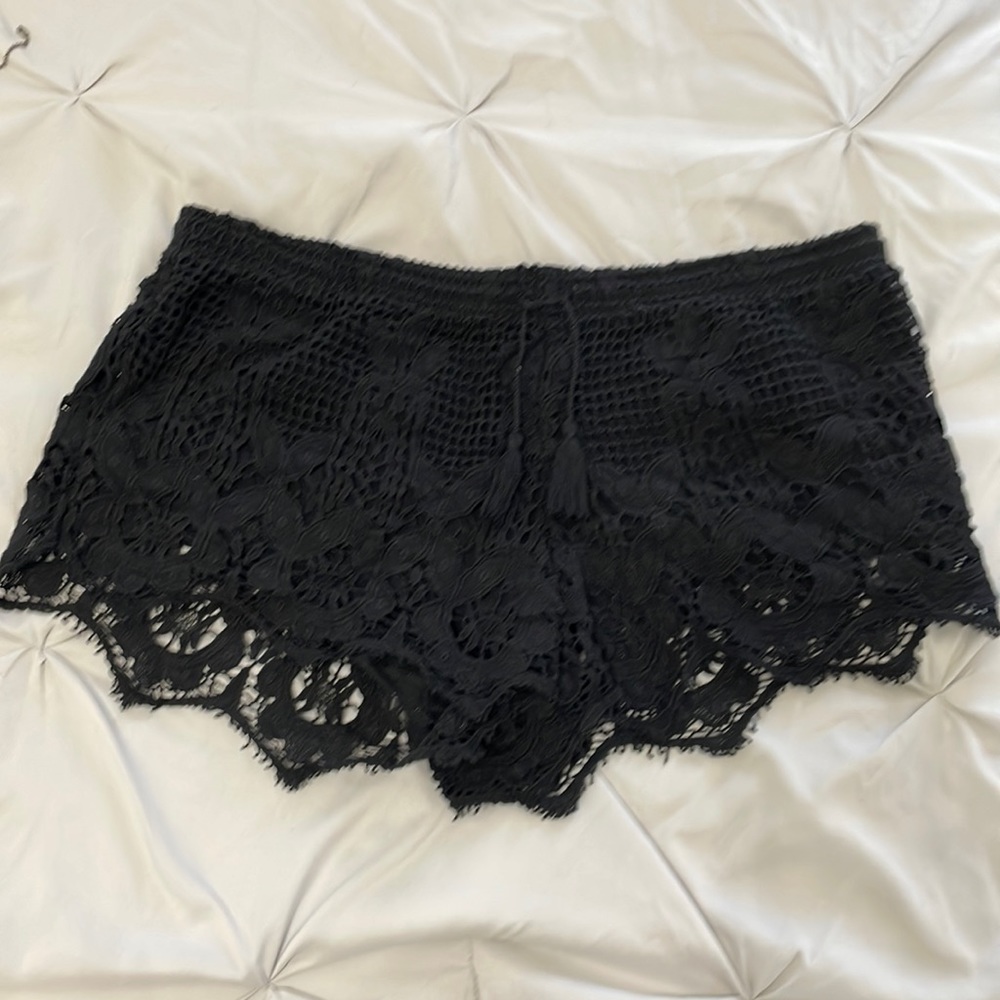 Express Black Shorts